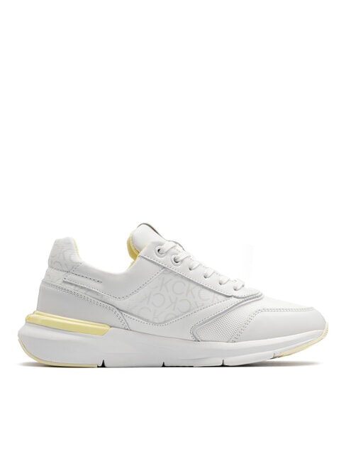 EPI MONO MIX Ledersneakers Wei&szlig; - Damenschuhe