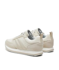 CALVIN KLEIN RUNNER LACE UP SAFF Ledersneakers grau - Damenschuhe - 5