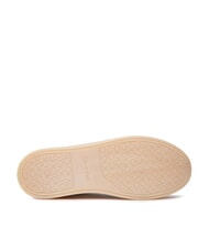 CALVIN KLEIN CUPSOLE LACE UP PEARL Ledersneakers Wei&szlig; - Damenschuhe - 7