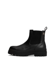 TOMMY HILFIGER TH Chelsea-Stiefeletten aus Leder Schwarz - Damenschuhe - 2