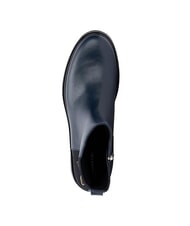 TOMMY HILFIGER TH Niedrige Stiefeletten aus Wildleder und Leder Blau - Damenschuhe - 4