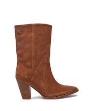 TOMMY HILFIGER MID COWBOY Wildlederstiefel im Texanerstil - Damenschuhe