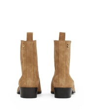 TOMMY HILFIGER COWBOY CHELSEA Stiefeletten aus Wildleder mit spitzer Zehenpartie khaki - Damenschuhe - 4