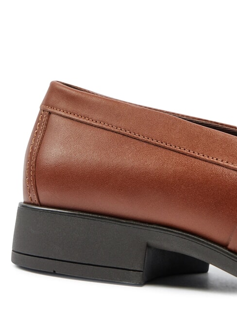 TH  Ledermokassins Cognacbraun - Damenschuhe