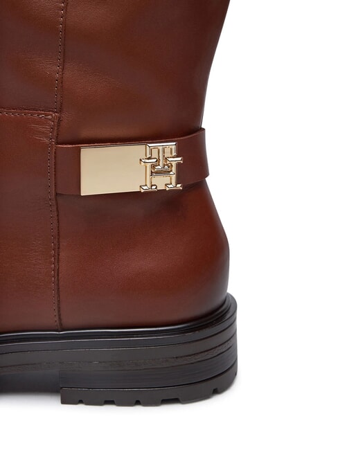 TH Allti Lederstiefel Cognacbraun - Damenschuhe