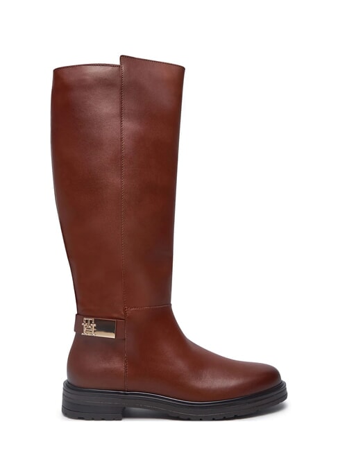 TH Allti Lederstiefel Cognacbraun - Damenschuhe