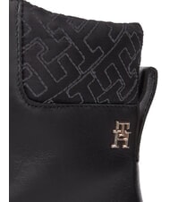 TOMMY HILFIGER CLEATED LACE-UP Schn&uuml;rstiefeletten mit gepolstertem Schaft Schwarz - Damenschuhe - 4