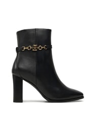 TOMMY HILFIGER TH CHAIN Lederstiefeletten Schwarz - Damenschuhe - 2