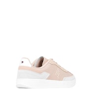 TOMMY HILFIGER HERITAGE COURT Ledersneaker  Rosa - Damenschuhe - 4