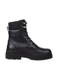TOMMY HILFIGER CLEATED LACE-UP Schn&uuml;rstiefeletten mit gepolstertem Schaft Schwarz - Damenschuhe - 3