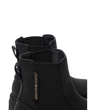 TOMMY HILFIGER RUBBERISED CHEALSEA Stiefeletten mit elastischem Einsatz Schwarz - Damenschuhe - 3