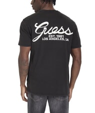 GUESS SCRIPT LOGO Kurz&auml;rmeliges bedrucktes T-Shirt - Herren-T-Shirts