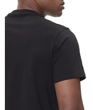 GUESS SMALL LOGO Kurzarm-T-Shirt in regul&auml;rer Passform jetbla - Herren-T-Shirts - 4