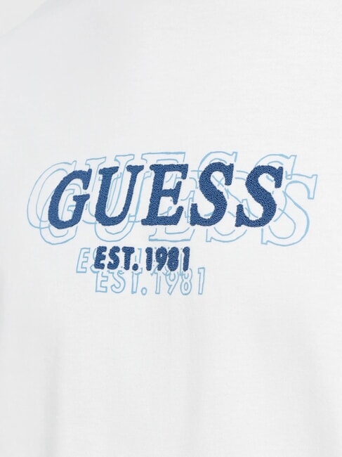 SMALL LOGO Kurzarm-T-Shirt in regul&auml;rer Passform purwei&szlig; - Herren-T-Shirts