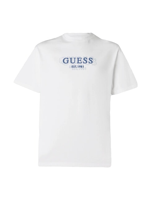 SMALL LOGO Kurzarm-T-Shirt in regul&auml;rer Passform purwei&szlig; - Herren-T-Shirts