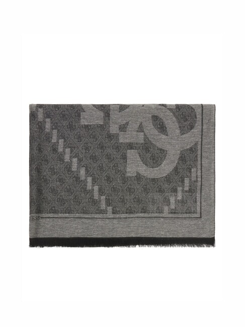 LOGO ALL OVER Schal aus Jacquard-Stoff SCHWARZ - Schals