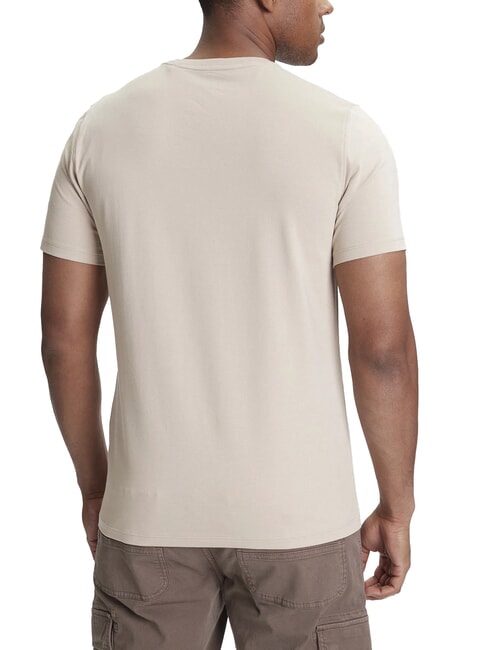 BASIC PIMA T-Shirt aus Stretch-Baumwolle Pasadena-Stein - Herren-T-Shirts