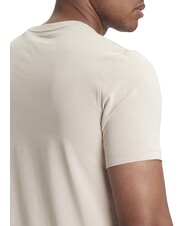 GUESS BASIC PIMA T-Shirt aus Stretch-Baumwolle Pasadena-Stein - Herren-T-Shirts - 4