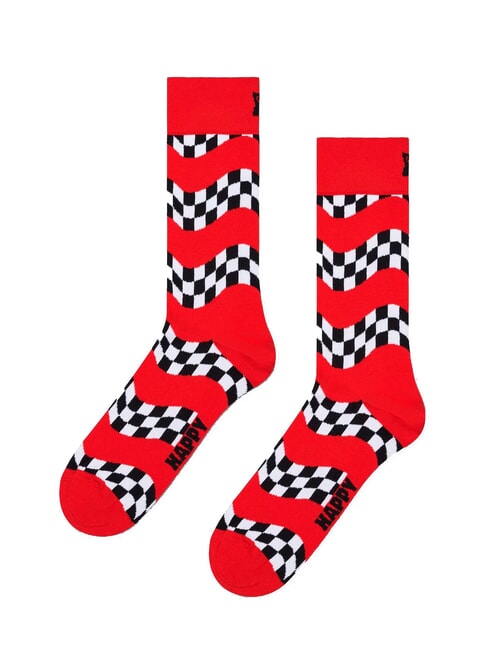 TOP RACER Geschenkset mit 3 Paar Socken Rot - Herrensocken/Herrenstr&uuml;mpfe