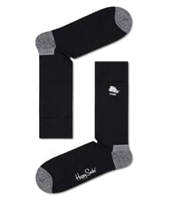 HAPPY SOCKS BLACK AND WHITE Geschenkset mit 4 Paar Socken 9100 - Herrensocken/Herrenstr&uuml;mpfe - 3