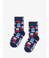 HAPPY SOCKS HOLIDAY KIDS Geschenkbox mit 3 Paar Socken Rot - Unisex-Socken - 3
