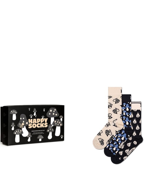 MONOCHROME MAGIC Geschenkbox mit 3 Paar Socken 9000 - Herrensocken/Herrenstr&uuml;mpfe