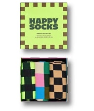 HAPPY SOCKS CHECK IT OUT Set mit 3 Paar Socken - Herrensocken/Herrenstr&uuml;mpfe