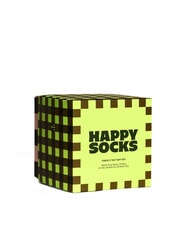 HAPPY SOCKS CHECK IT OUT Set mit 3 Paar Socken 1000 - Herrensocken/Herrenstr&uuml;mpfe - 3