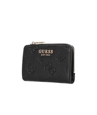 GUESS LAUREL 2 Mittelgro&szlig;e Geldb&ouml;rse mit Rei&szlig;verschluss schwarzes Logo - Brieftaschen Damen - 3