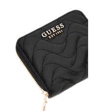 GUESS MELISANDRA  SCHWARZ - Brieftaschen Damen - 3
