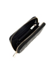 GUESS ALDINA Mittelgro&szlig;e Geldb&ouml;rse mit Rei&szlig;verschluss SCHWARZ - Brieftaschen Damen - 2