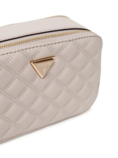 GIULLY 2 Gesteppte Schulterkameratasche Taupe - Damentaschen