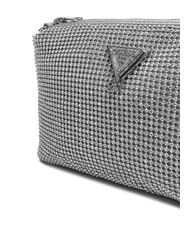 GUESS CRYSTAL Schultertasche mit Strasssteinen Silber - Damentaschen - 3