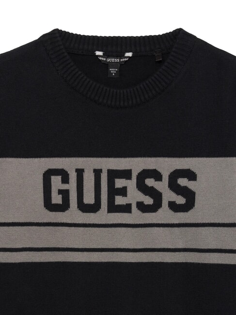 KIDS MINI ME Rundhalspullover mit Logo jetbla - Kinderpullover