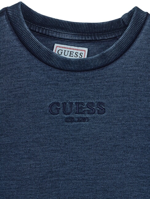 LS ACTIVE Kinder-Sweatshirt mit Rundhalsausschnitt Junge Vintage Blau war - Sweatshirts Kinder