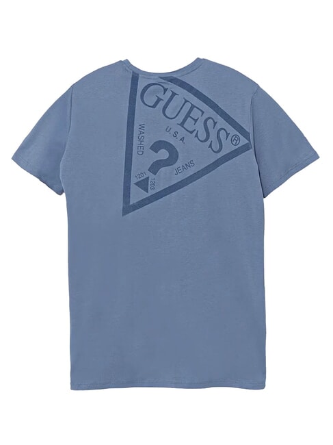 KIDS Kurz&auml;rmeliges T-Shirt mit Retro-Print Fliederblau - Kinder-T-Shirt