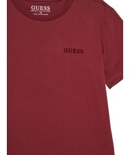GUESS KIDS Kurz&auml;rmeliges T-Shirt mit Retro-Print Wein - Kinder-T-Shirt - 3
