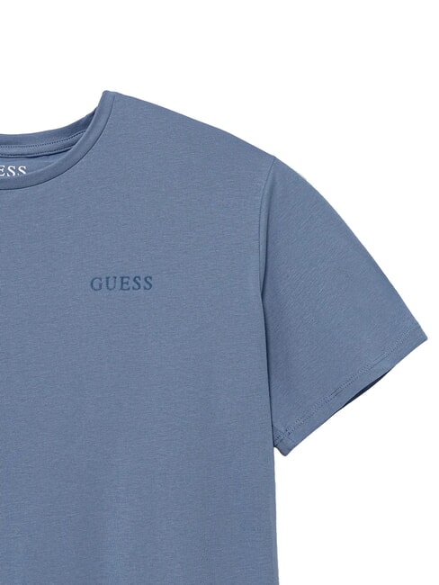 KIDS Kurz&auml;rmeliges T-Shirt mit Retro-Print Fliederblau - Kinder-T-Shirt