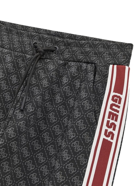 KIDS Jogginghosen f&uuml;r Kinder 4g Jacquard, tiefschwarz - Kinderhosen