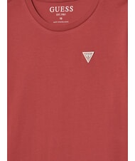 GUESS KIDS Kurz&auml;rmeliges T-Shirt mit Logo-Wappen gl&uuml;hend hei&szlig; - Kinder-T-Shirt - 3