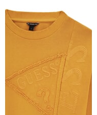 GUESS KIDS Kinder-Sweatshirt mit Logostickerei D&uuml;nengold - Sweatshirts Kinder - 3
