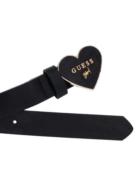 KIDS MINI ME M&auml;dcheng&uuml;rtel mit Herzschnalle jetbla - Kinderg&uuml;rtel