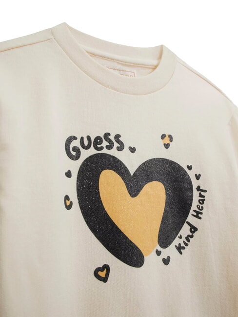 KIDS MINI ME M&auml;dchen-Trainingsanzug-Set mit Sweatshirt und Hose cremwhi - Trainingsanz&uuml;ge f&uuml;r Kinder