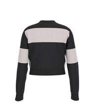 GUESS KIDS Gestreiftes Sweatshirt mit Rundhalsausschnitt und Logo jetbla - Sweatshirts Kinder - 2