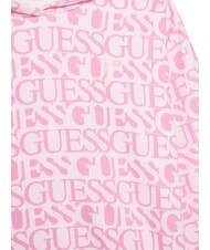 GUESS KIDS Hoodie mit Allover-Logo fuchsiafarbenes Logo - Sweatshirts Kinder - 3