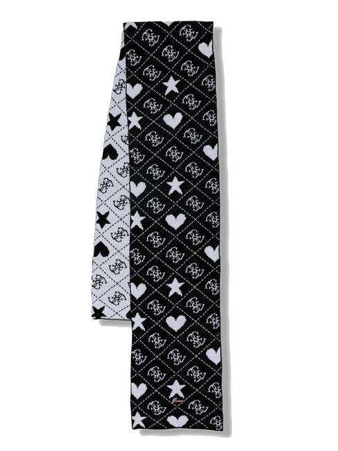 KIDS Hut- und Schal-Set 4g schwarzer Jacquard - Kinderh&uuml;te