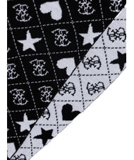 GUESS KIDS Hut- und Schal-Set 4g schwarzer Jacquard - Kinderh&uuml;te - 4