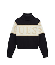 GUESS KIDS Rollkragenpullover mit Logo jetbla - Kinderpullover - 2