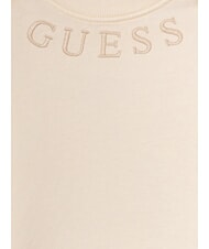 GUESS KIDS M&auml;dchen-Sweatshirt mit Rundhalsausschnitt und Logostickerei Pfirsich-Pfingstrosen - Sweatshirts Kinder - 3