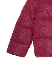 GUESS KIDS MINI ME Wattierte Daunenjacke mit Kapuze Ballsaal rot - Kinder Jacken - 4